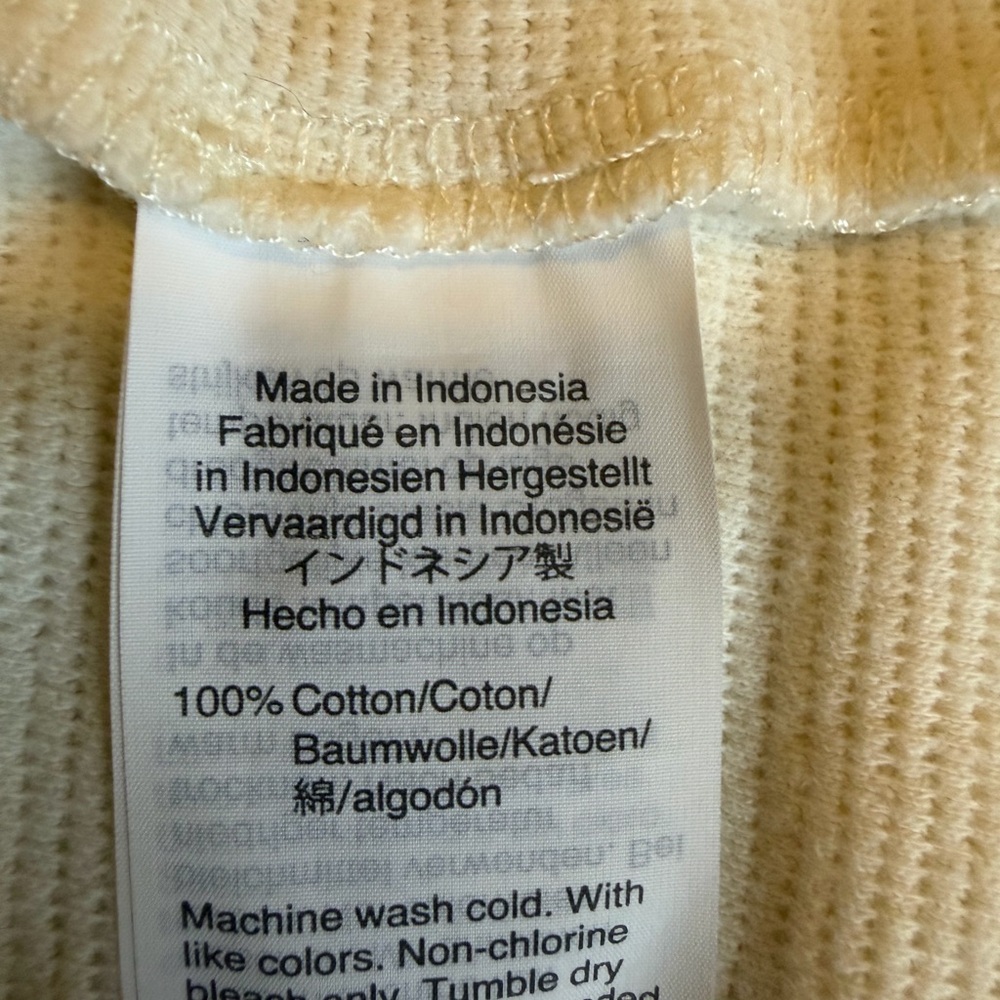 MADEWELL Ivory Button-FrontTop - Picture 3 of 5